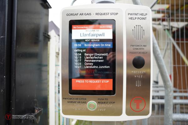 Comms Design and Transport for Wales trial Request to Stop